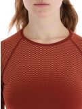 Miniatuur Odlo, Perfomance Light Eco thermoshirt dames Spiced Apple bordeaux 