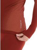 Miniatuur Odlo, Perfomance Warm Eco thermoshirt dames Spiced Apple bordeaux 