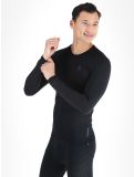 Miniatuur Odlo, Perfomance Warm Eco FA Thermoshirt heren Black - Odlo Graphite Grey Grijs, Zwart 