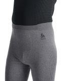 Miniatuur Odlo, Performance Warm Eco thermal pants slim fit men Melange black, grey 