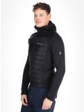 Miniatuur Peak Performance, M Down Hybrid Hood EA Vest heren 