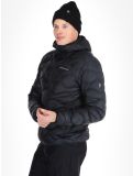 Miniatuur Peak Performance, M Helium Down Hood AD Midlayer (Dons) jas heren Black Zwart 