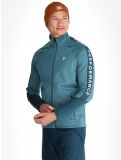 Miniatuur Peak Performance, M Rider Zip vest heren Hydro Fresh / Infinity Teel blauw 