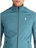 Miniatuur Peak Performance, M Rider Zip vest heren Hydro Fresh / Infinity Teel blauw 