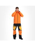 Miniatuur Peak Performance, Maroon ski-jas slim fit heren oranje