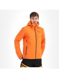 Miniatuur Peak Performance, Maroon ski-jas slim fit heren oranje