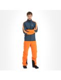 Miniatuur Peak Performance, Rider Zip vest heren steel blauw 