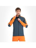 Miniatuur Peak Performance, Rider Zip vest heren steel blauw 