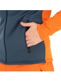 Miniatuur Peak Performance, Rider Zip vest heren steel blauw 