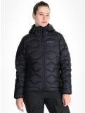 Miniatuur Peak Performance, W Helium Down Hood AD Midlayer (Dons) jas dames Black Zwart 