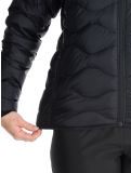 Miniatuur Peak Performance, W Helium Down Hood AD Midlayer (Dons) jas dames Black Zwart 