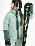 Miniatuur Peak Performance, W Rider Insulated Ski ski-jas dames Delta Green Smoke Pine groen 