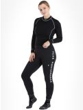 Miniatuur Peak Performance, W Rider Mid thermobroek dames Black-Black zwart 