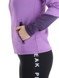 Miniatuur Peak Performance, W Rider Mid Zip Hood vest dames Action Lilac Indigo paars 