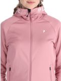 Miniatuur Peak Performance, W Rider Zip vest dames Bitter Root roze 