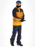 Miniatuur Picture, Broader 3L hardshell ski-jas heren Camel-Dark Blue blauw, oranje 