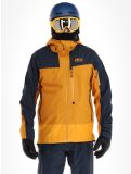 Miniatuur Picture, Broader 3L hardshell ski-jas heren Camel-Dark Blue blauw, oranje 