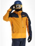 Miniatuur Picture, Broader 3L hardshell ski-jas heren Camel-Dark Blue blauw, oranje 