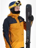 Miniatuur Picture, Broader 3L hardshell ski-jas heren Camel-Dark Blue blauw, oranje 