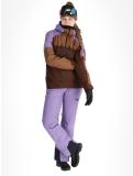 Miniatuur Picture, Exa ski-jas dames Paisley Purple Cocoa Brown Chicory Coffee bruin, paars 