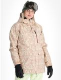 Miniatuur Picture, Glawi ski-jas dames Textury Print beige 