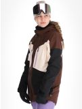 Miniatuur Picture, Haakon ski-jas dames Chicory Coffee Vanilla B lack beige, bruin 