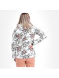 Miniatuur Picture, Pluma Jkt ski-jas slim fit dames peonies Wit