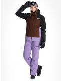 Miniatuur Picture, Seakrest ski-jas dames Black Chicory Coffee Paisley Purple bruin, paars, zwart 