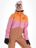 Miniatuur Picture, Seakrest ski-jas dames Latte beige, oranje, roze 