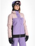 Miniatuur Picture, Seakrest ski-jas dames Shadow Gray Paisley Purple Black grijs, paars, zwart 