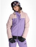 Miniatuur Picture, Seakrest ski-jas dames Shadow Gray Paisley Purple Black grijs, paars, zwart 