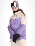 Miniatuur Picture, Sitkah ski-jas dames Vanilla Paisley Purple beige, paars 