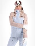 Miniatuur Picture, Sylva 3L hardshell ski-jas dames Ice Melt blauw, roze 