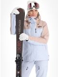 Miniatuur Picture, Sylva 3L hardshell ski-jas dames Ice Melt blauw, roze 