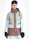 Miniatuur Picture, U68 ski-jas dames Pigeon Starlight Blue Deep Taupe blauw, bruin 