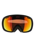 Miniatuur POC, Fovea skibril unisex Uranium Black / Partly Sunny Orange oranje, zwart 