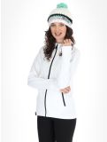 Miniatuur Poederbaas, Arctic Sports Tech vest dames Off White wit 