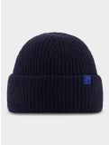 Miniatuur Poederbaas, Artic Beanie muts unisex Navy blauw 