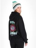 Miniatuur Poederbaas, Arty Hoody trui dames Black zwart 