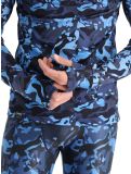 Miniatuur Poederbaas, Camo skipully heren Navy blauw 