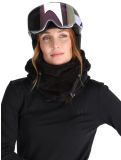 Miniatuur Poederbaas, Fluffy Balaclava skimasker unisex Black zwart 