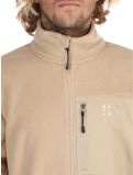 Miniatuur Poederbaas, Four Seasons Fleece vest heren Sand beige 