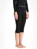 Miniatuur Poederbaas, Lightweight Baselayer 3/4 thermobroek dames Black zwart 