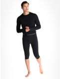 Miniatuur Poederbaas, Lightweight Baselayer 3/4 FB Thermobroek heren Black Zwart 