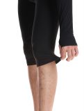 Miniatuur Poederbaas, Lightweight Baselayer 3/4 FB Thermobroek heren Black Zwart 