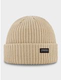 Miniatuur Poederbaas, Royal Rib Beanie muts unisex Sand beige 