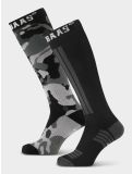 Miniatuur Poederbaas, Ski Socks 2-pack skisokken 2-pack unisex Camo Black zwart 