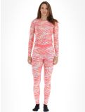 Miniatuur Poederbaas, Thermo Animal thermobroek dames Zebra Pink roze 