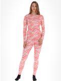 Miniatuur Poederbaas, Thermo Animal thermoshirt dames Zebra Pink roze 