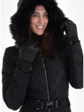 Miniatuur Poivre Blanc, Active Line W23-0831-WO/E ski overall dames Embossed Black zwart 